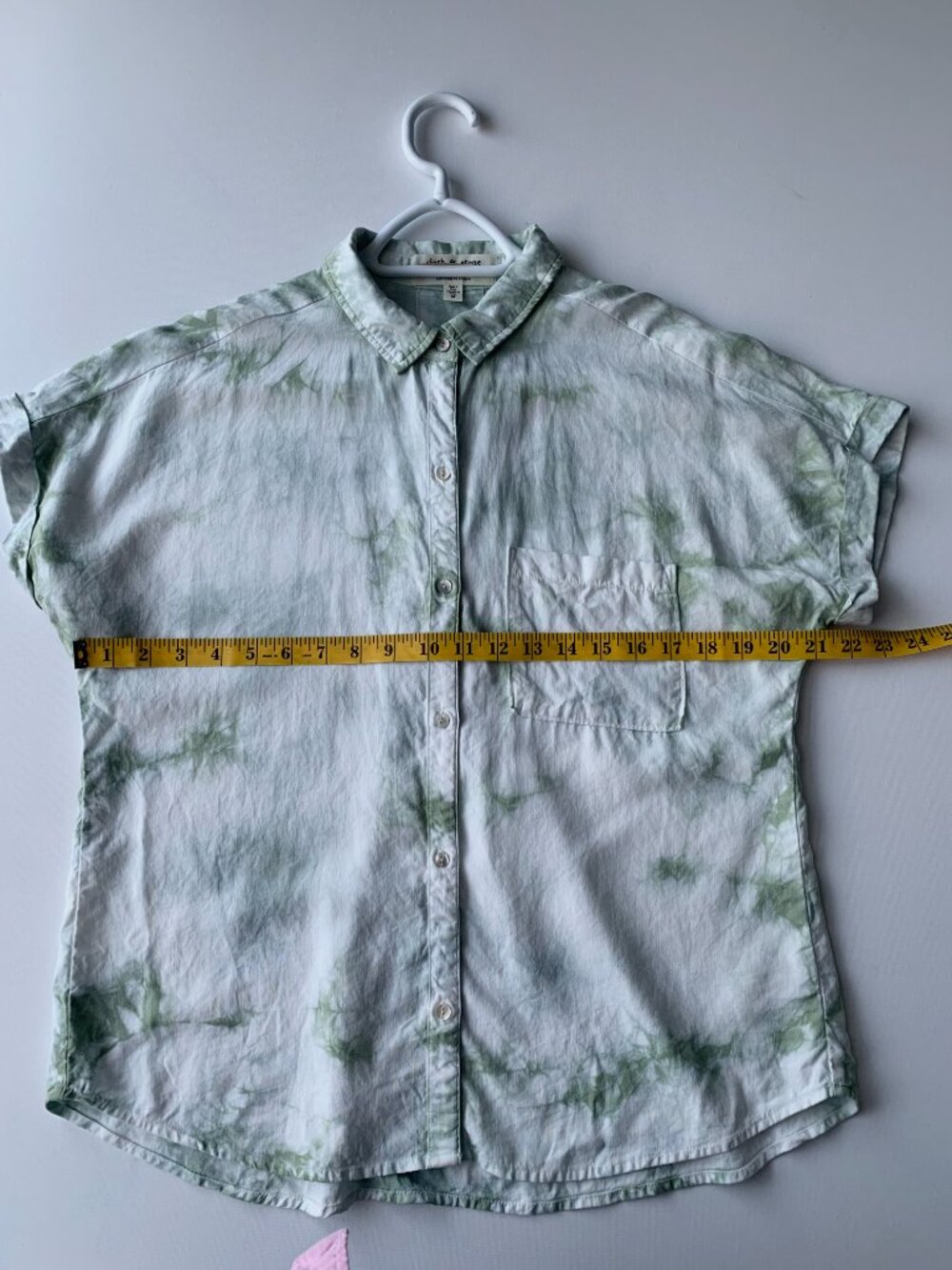 Cloth& stone Women's button short sleeve shirt Size M - Picture 7 of 8